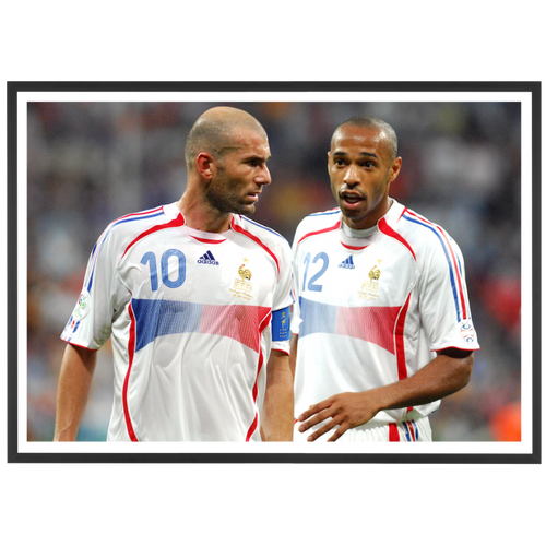Zinédine Zidane et Thierry Henry, 2006
