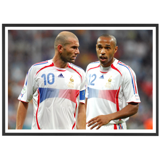 Zinédine Zidane et Thierry Henry, 2006