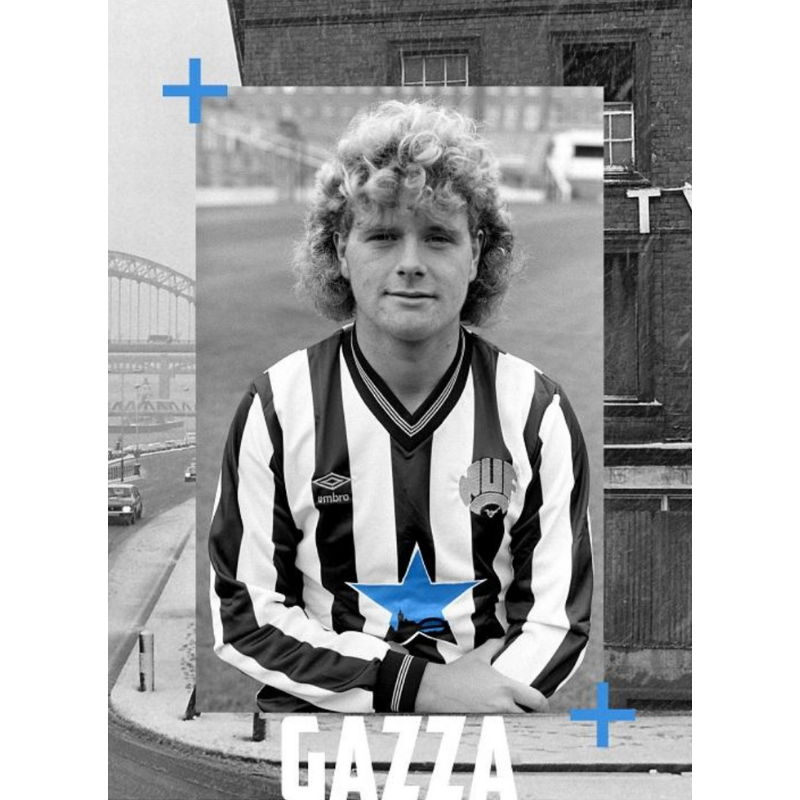 Maglietta bianca di Paul Gascoigne