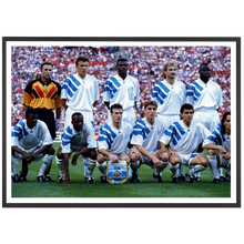Charger l'image dans la galerie, Photo d'équipe de l’Olympique de Marseille, Finale 1993