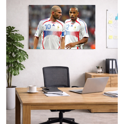 Zinédine Zidane et Thierry Henry, 2006
