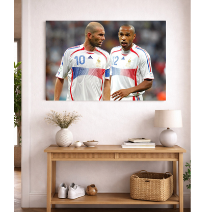Zinédine Zidane et Thierry Henry, 2006