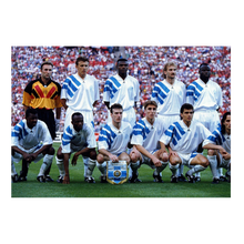 Charger l'image dans la galerie, Photo d'équipe de l’Olympique de Marseille, Finale 1993
