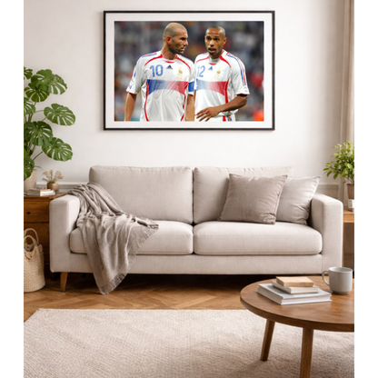 Zinédine Zidane et Thierry Henry, 2006