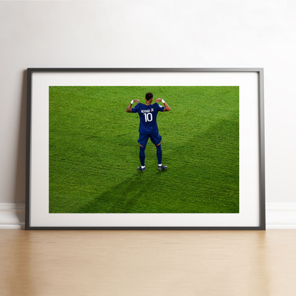 Célébration de Neymar avec Paris, 2022