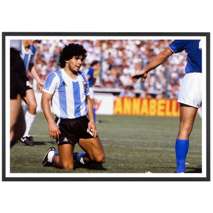 Maradona à terre, 1982