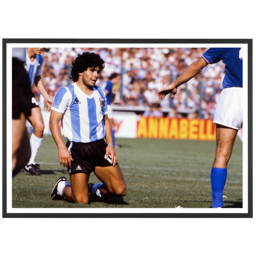 Maradona à terre, 1982