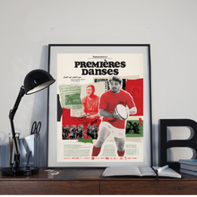 Load image into Gallery viewer, Poster of Antoine Dupont, in “Premières Danses”