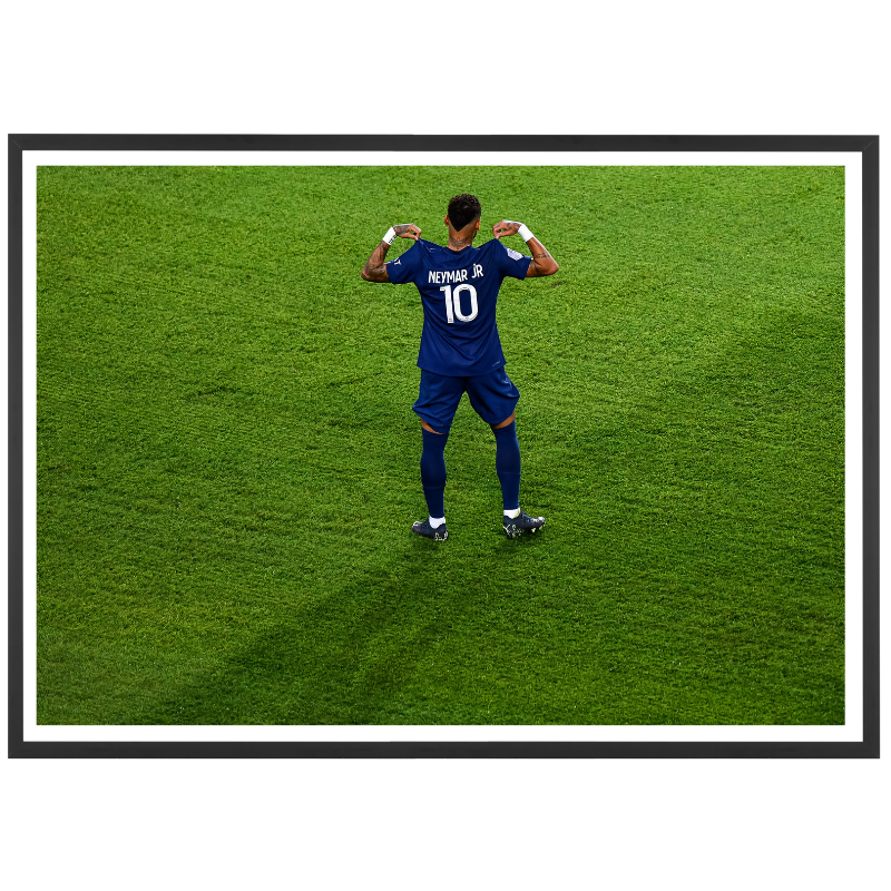 Célébration de Neymar avec Paris, 2022