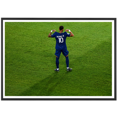 Célébration de Neymar avec Paris, 2022