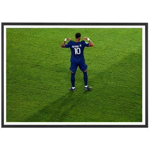 Célébration de Neymar avec Paris, 2022