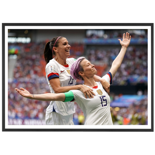 Rapinoe et Morgan, 2019