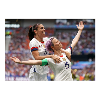 Rapinoe et Morgan, 2019