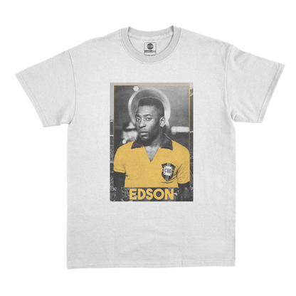 Maglietta bianca "EDSON" di Pelé