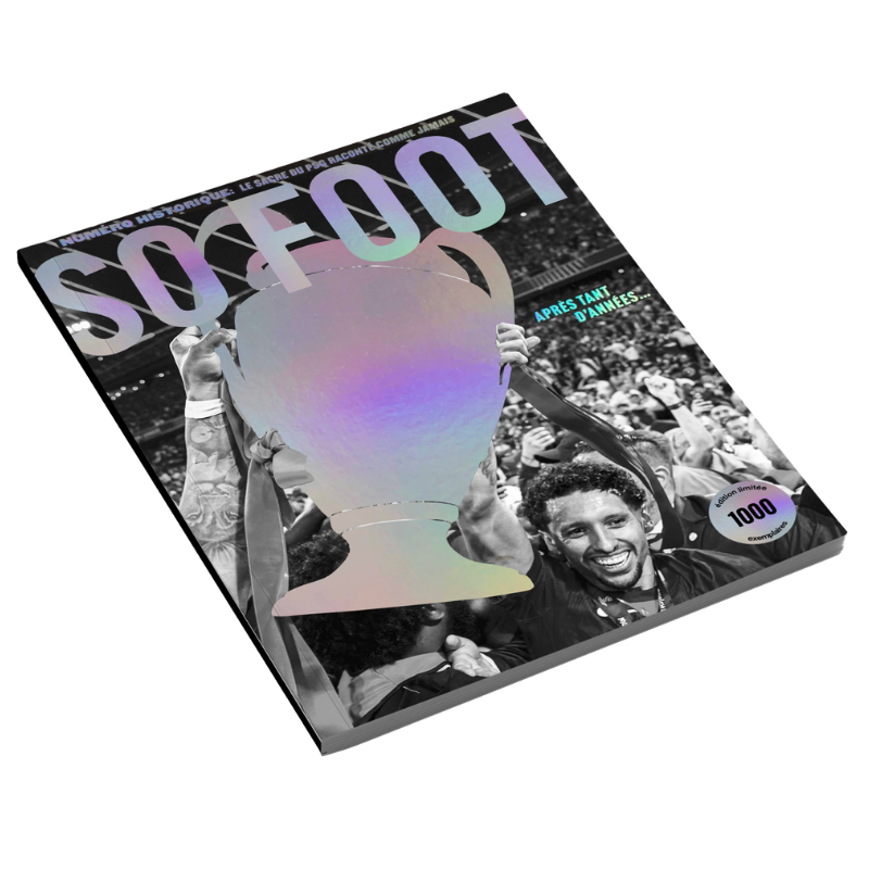SO FOOT collector 1OO% C1 PSG, holographique