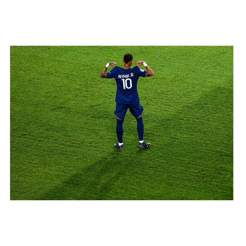 Célébration de Neymar avec Paris, 2022