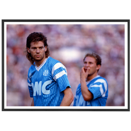 Waddle e JPP con OM, 1989