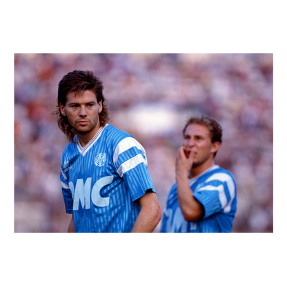 Waddle et JPP avec l'OM, 1989