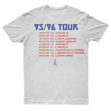 Load image into Gallery viewer, "Paris 96" On Tour white T-Shirt