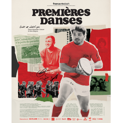 Affiche d'Antoine Dupont, dans "Premières Danses"
