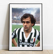 Charger l&#39;image dans la galerie, Portrait de Michel Platini, Turin 1983