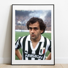 Charger l'image dans la galerie, Portrait de Michel Platini, Turin 1983