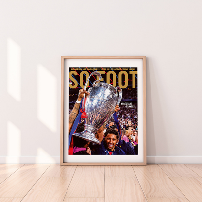 Poster dei campioni del Paris Saint-Germain, So Foot #227