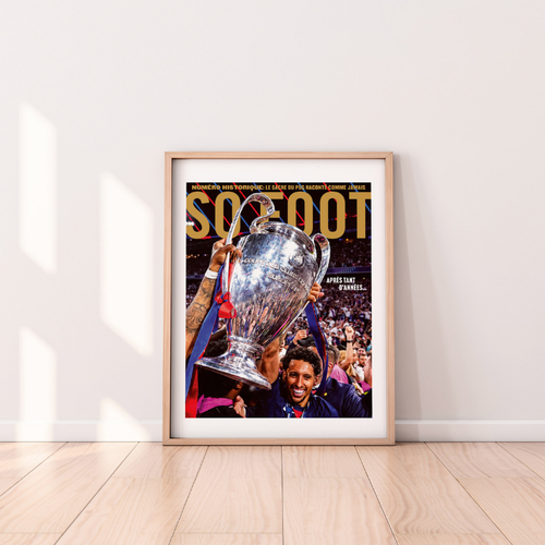Poster dei campioni del Paris Saint-Germain, So Foot #227