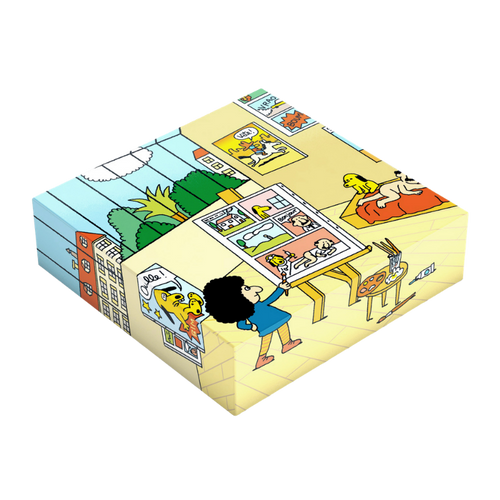 Copertina del puzzle Society "The Painter"