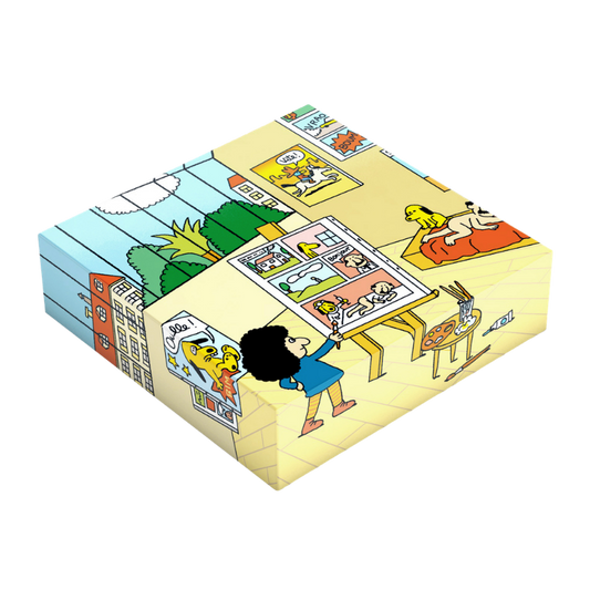 Puzzle couverture Society  « La peintresse »