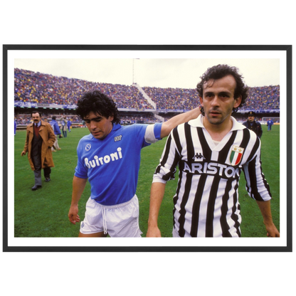 Maradona e Platini, 1987