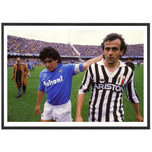 Maradona e Platini, 1987