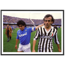 Charger l'image dans la galerie, Maradona et Platini, 1987