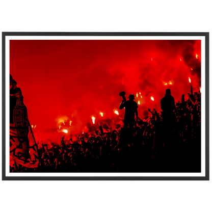 Le Vélodrome et le capo marseillais sous les fumigènes, 2023