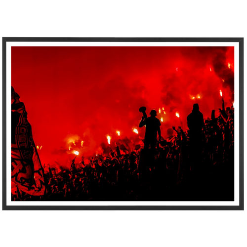 Le Vélodrome et le capo marseillais sous les fumigènes, 2023