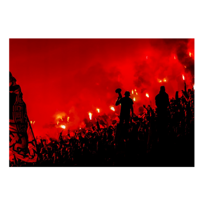 Le Vélodrome et le capo marseillais sous les fumigènes, 2023