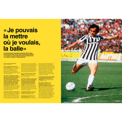 Livre "Platini : coups francs, bouclettes et petit short"