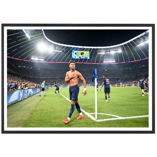 Doué's fervor after his double, Final 2025