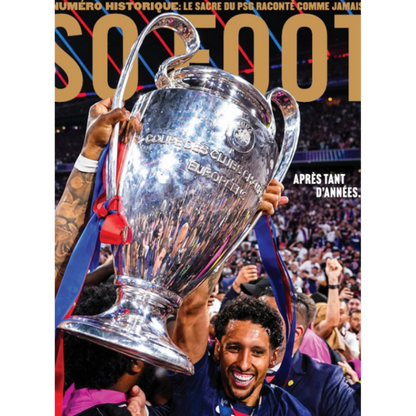Poster dei campioni del Paris Saint-Germain, So Foot #227