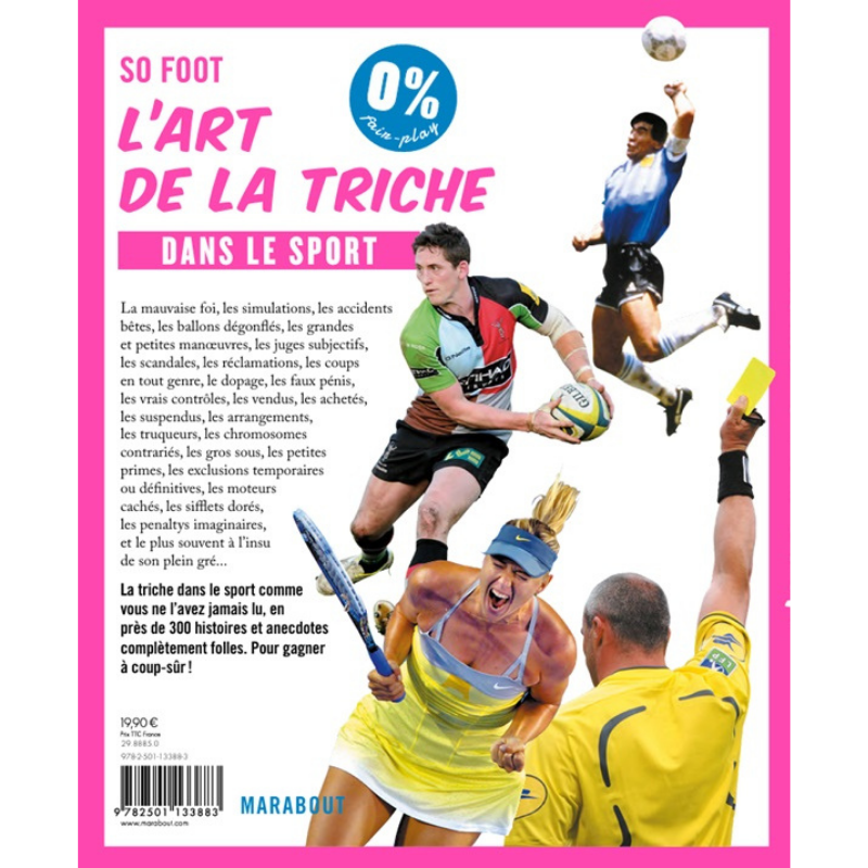 Libro "L'arte di barare nello sport" di So Foot 