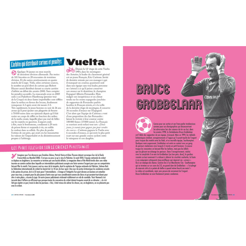 Libro "L'arte di barare nello sport" di So Foot 