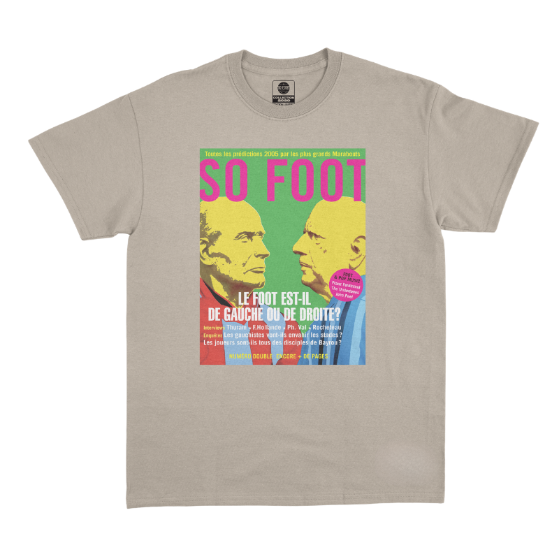 So Foot T-Shirt Cover "Destra o Sinistra?" polvere del deserto
