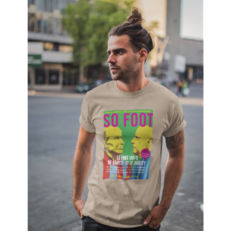 So Foot T-Shirt Cover "Destra o Sinistra?" polvere del deserto