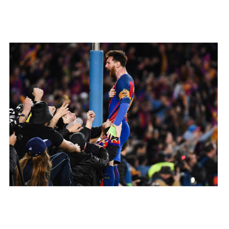 Messi fête la Remontada, 2017