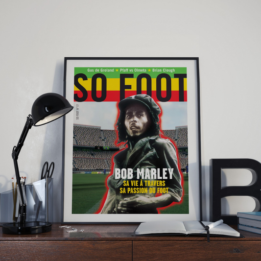 Affiche Bob Marley, So Foot #17