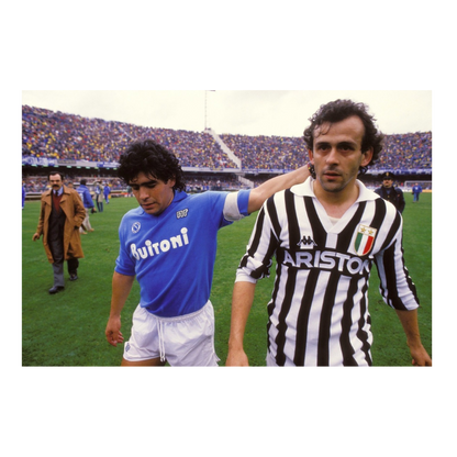 Maradona e Platini, 1987
