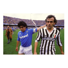 Charger l'image dans la galerie, Maradona et Platini, 1987