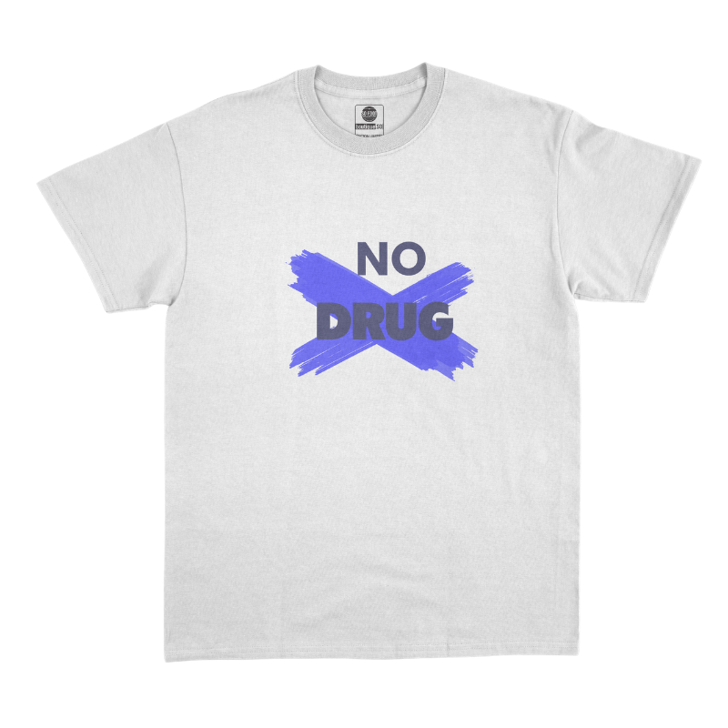 T-shirt Maradona "No Drug"
