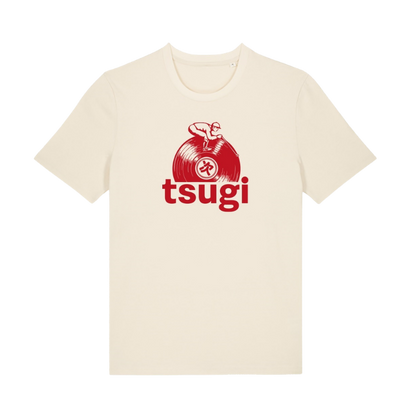 T-Shirt "disque-jockey Tsugi" natural raw