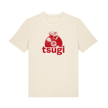 T-Shirt "disque-jockey Tsugi" natural raw